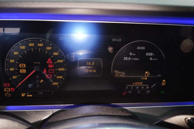 Used Mercedes-Benz E-Class 2018 E 200 L Sport Edition Instrument Cluster