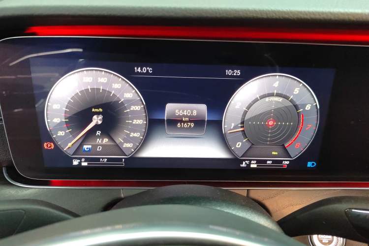 Used Mercedes-Benz E-Class 2018 Facelift E 200 L Sport Edition Instrument Cluster
