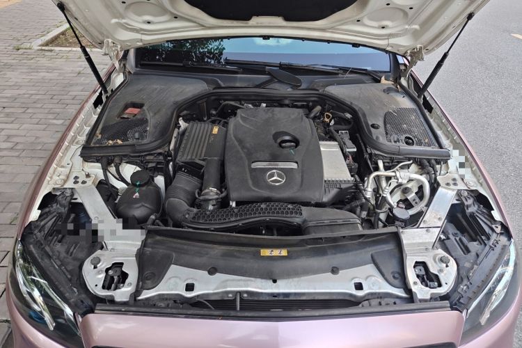 Used Mercedes-Benz E-Class 2018 Restyled E 300 L Sporty and Stylish Edition Engine Bay