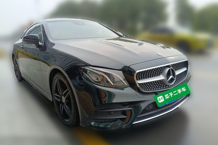 Used Mercedes-Benz E-Class 2018 E 200 4MATIC Coupe Front Right 45 Deg
