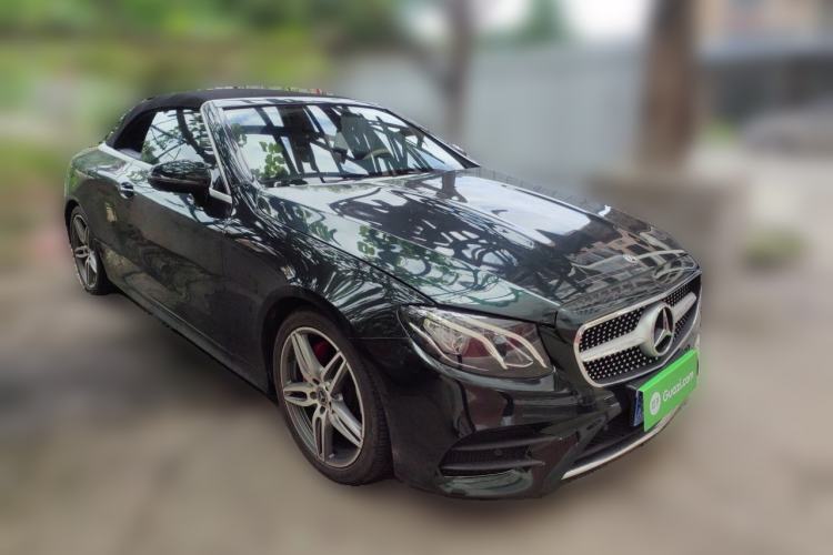 Used Mercedes-Benz E-Class 2018 E 200 4MATIC Convertible Coupe Front Right 45 Deg