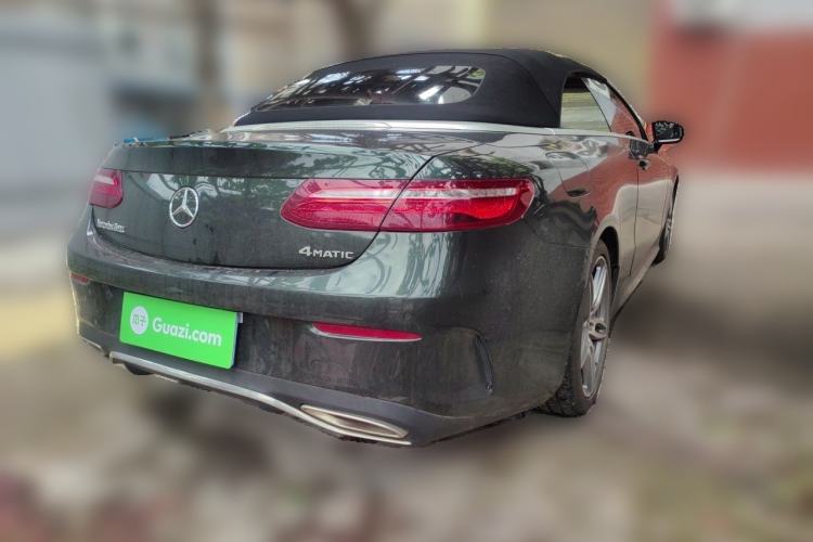 Used Mercedes-Benz E-Class 2018 E 200 4MATIC Convertible Coupe Rear Right 45 Deg