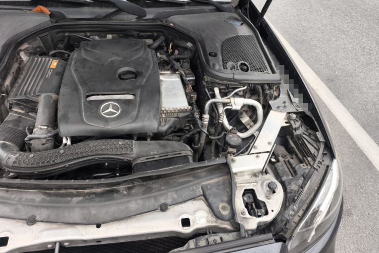 Used Mercedes-Benz E-Class 2018 E 300 L Sporty and Stylish Model Engine Bay Left