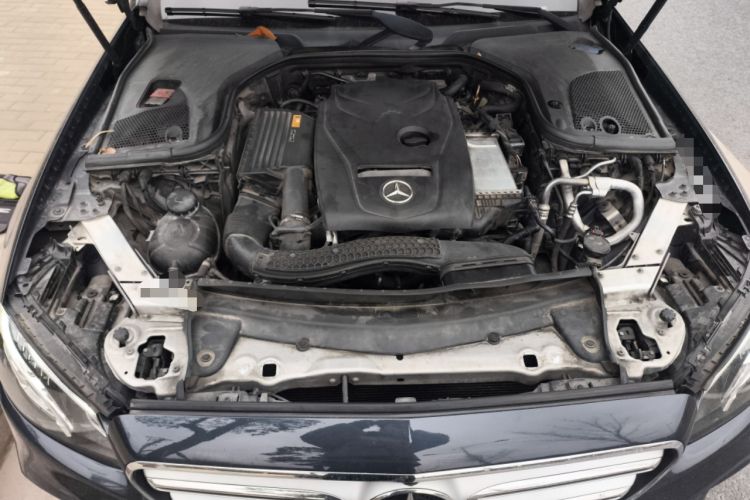 Used Mercedes-Benz E-Class 2018 E 300 L Sporty and Stylish Model Engine Bay