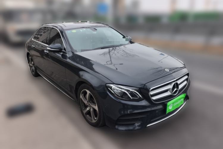 Used Mercedes-Benz E-Class 2018 E 300 L Sporty and Stylish Model Front Right 45 Deg