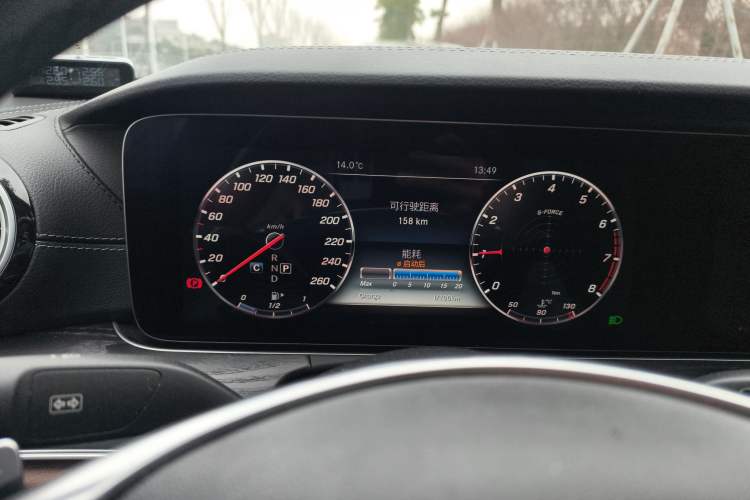 Used Mercedes-Benz E-Class 2018 E 300 L Sporty and Stylish Model Instrument Cluster