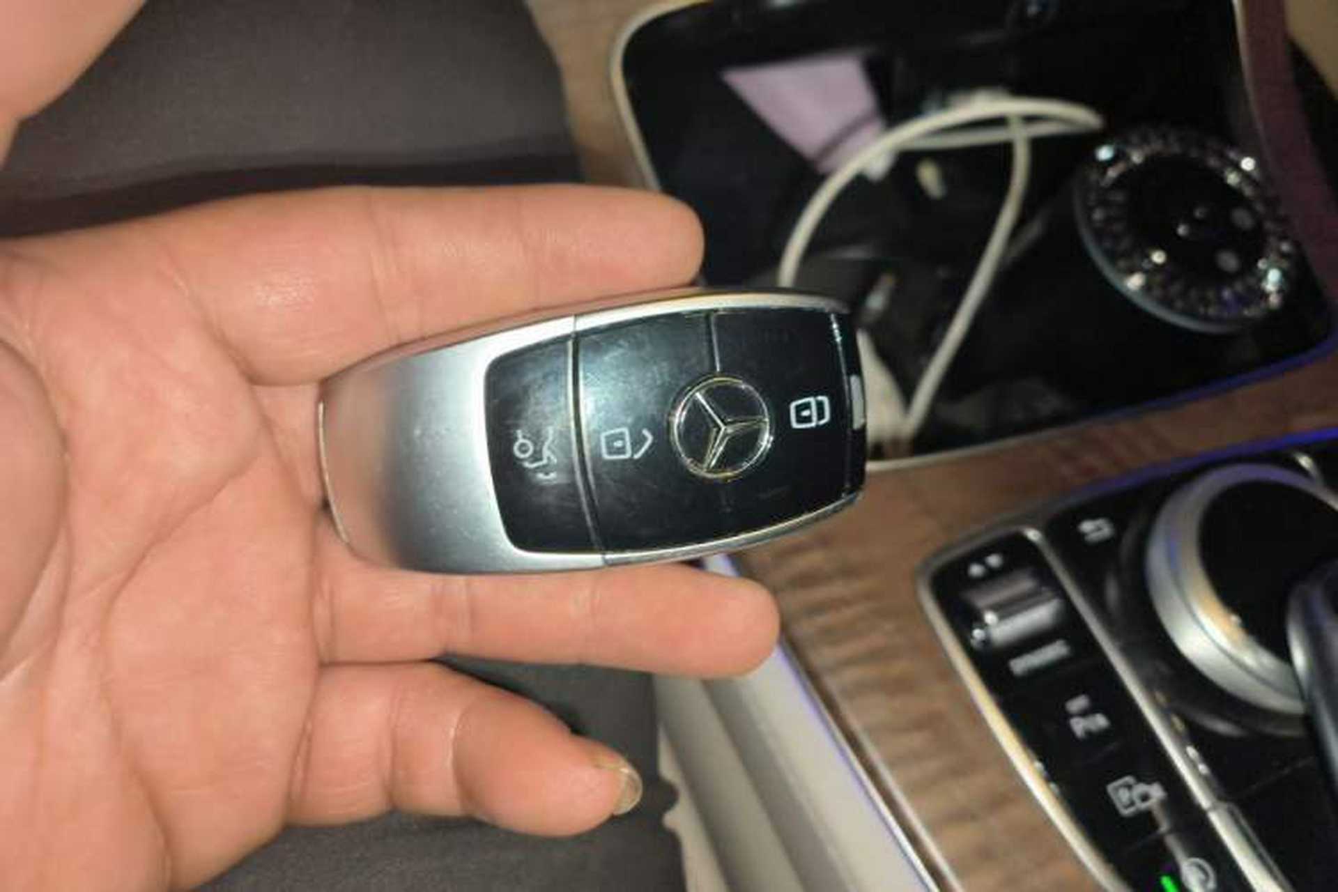 Used Mercedes-Benz E-Class 2018 E 300 L Stylish Model Vehicle Key