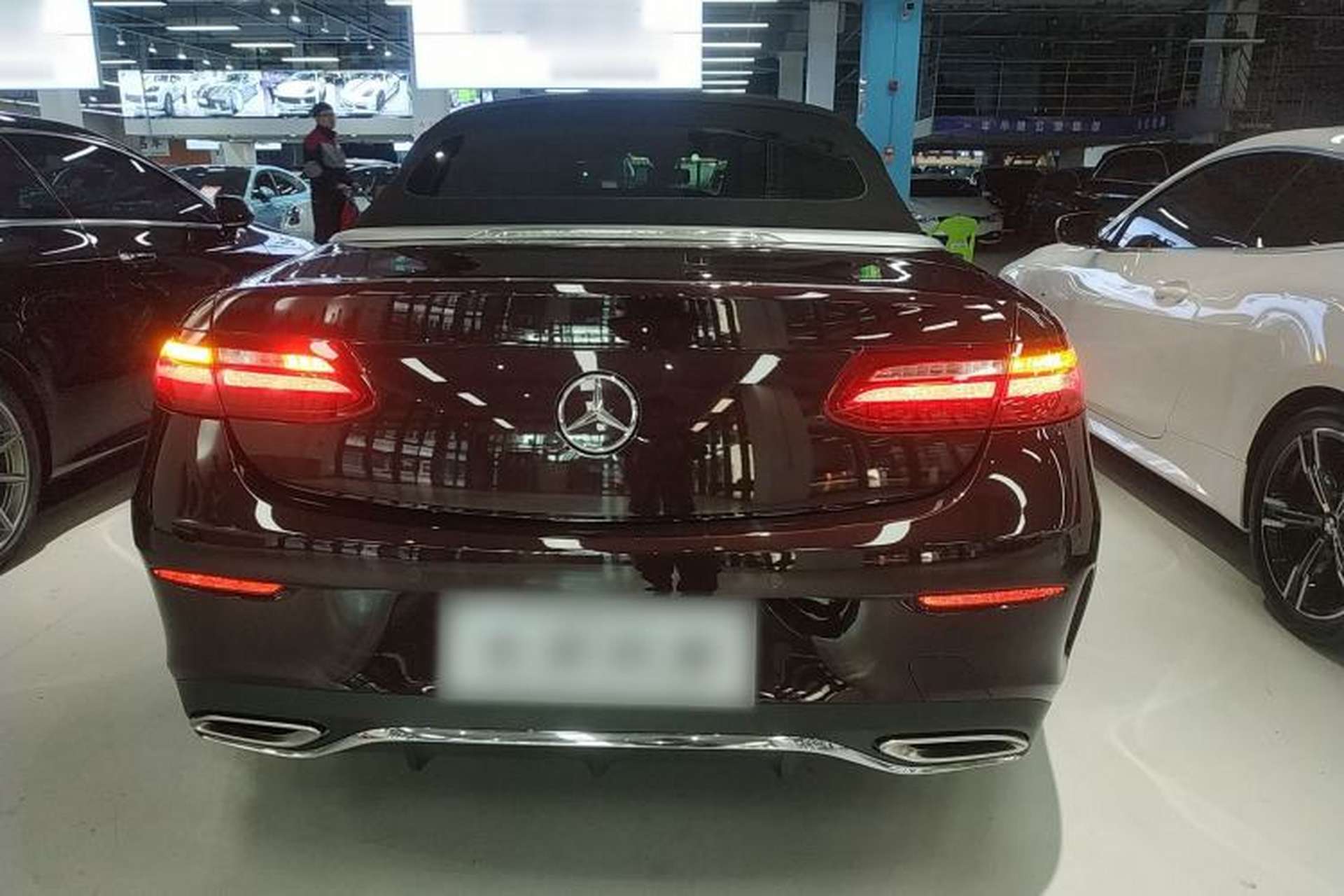 Used Mercedes-Benz E-Class 2018 E 200 Convertible Coupe Rear