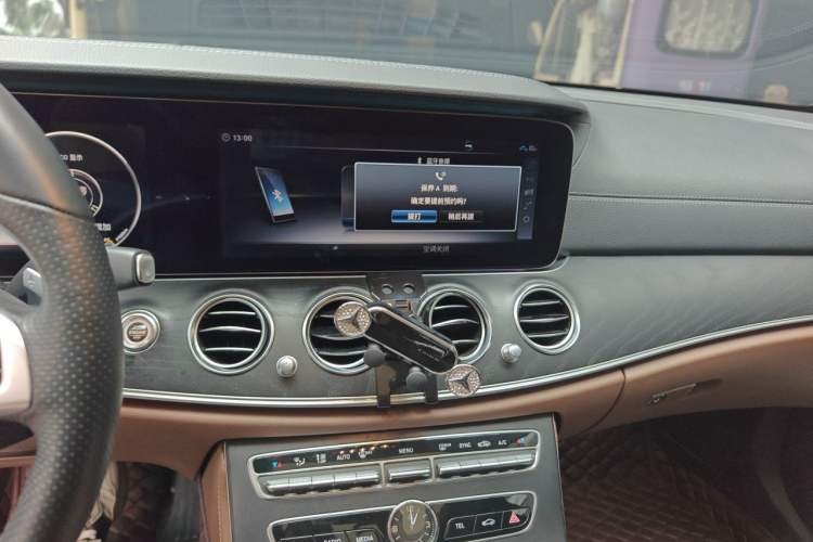 Used Mercedes-Benz E-Class 2018 Facelift E 200 L Sport Edition Audio And AC Panel
