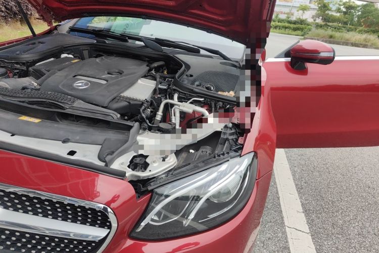 Used Mercedes-Benz E-Class 2018 E 200 4MATIC Coupe Engine Bay Left