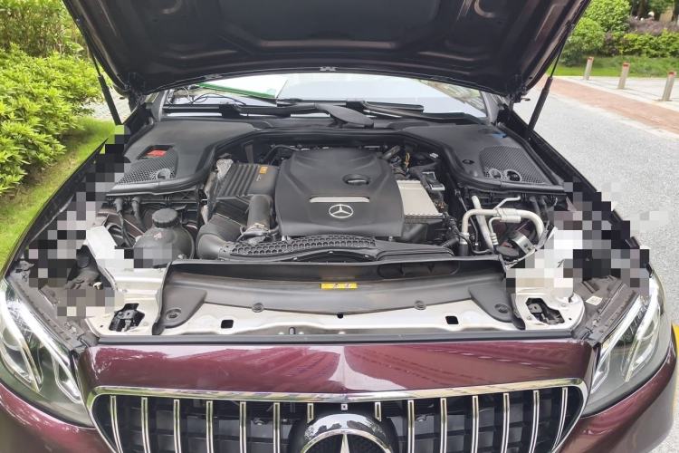 Used Mercedes-Benz E-Class 2018 E 200 Convertible Coupe First Edition Special Version Engine Bay