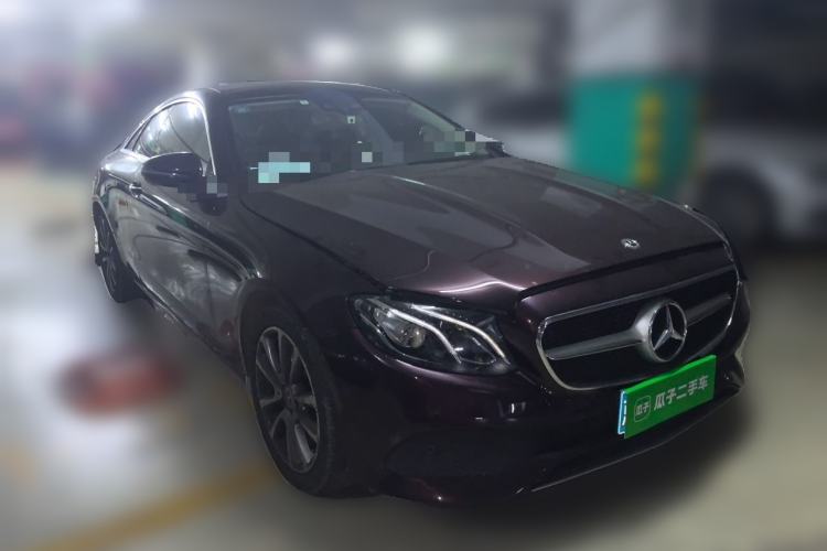 Used Mercedes-Benz E-Class 2018 E 200 Coupe Front Right 45 Deg