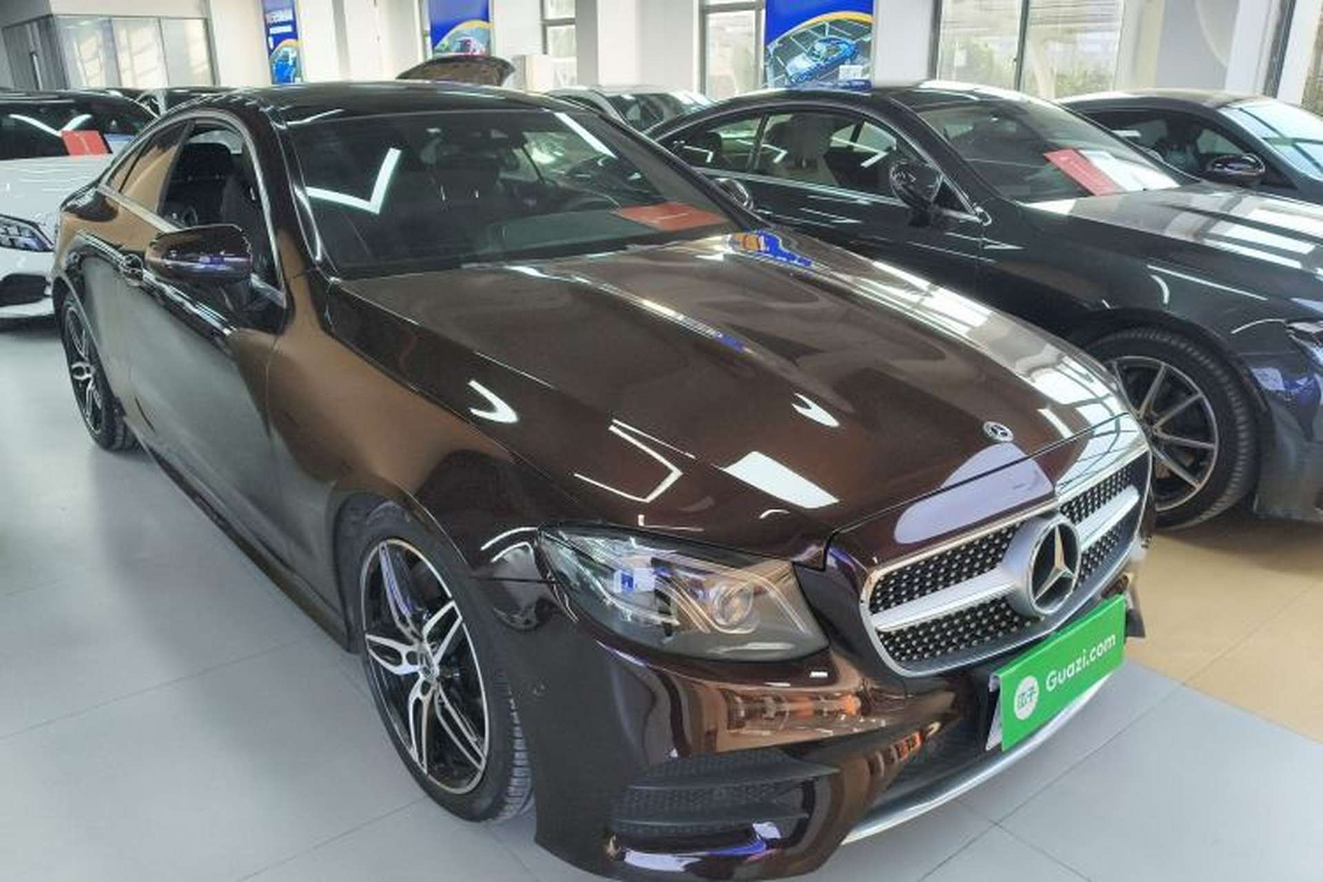 Used Mercedes-Benz E-Class 2018 E 300 Coupe Front Right 45 Deg