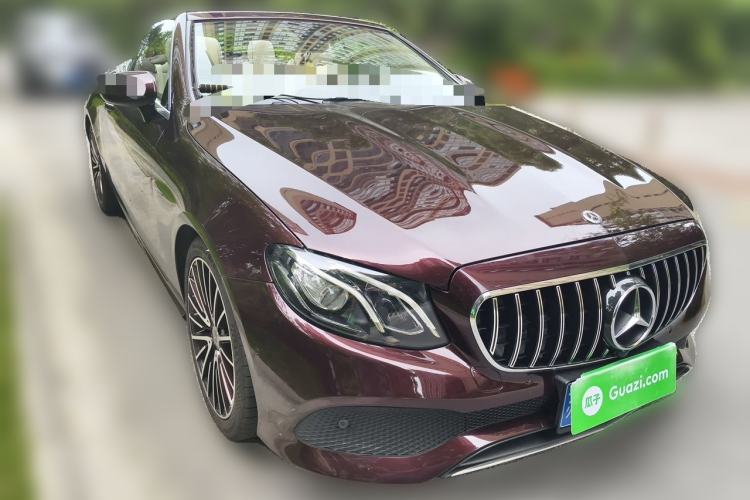 Used Mercedes-Benz E-Class 2018 E 200 Convertible Coupe First Edition Special Version Front Right 45 Deg