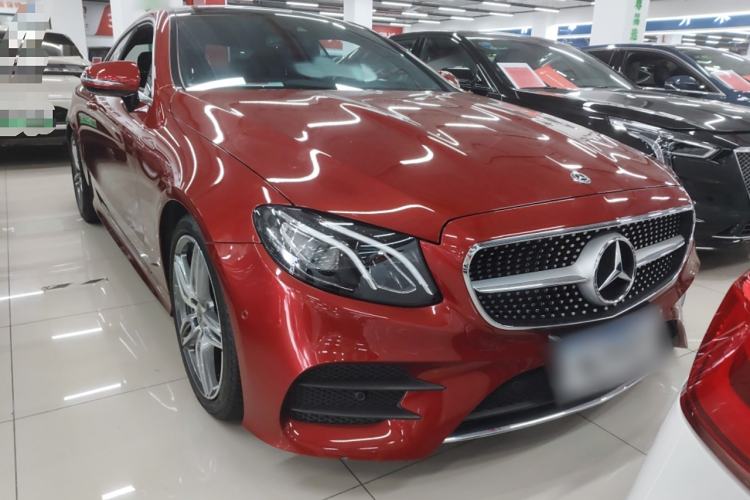 Used Mercedes-Benz E-Class 2018 E 200 Coupe Front Right 45 Deg