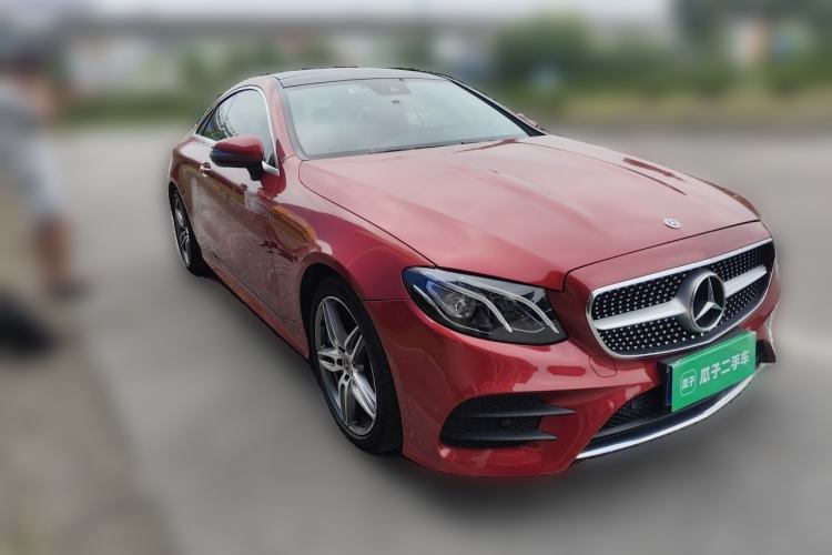 Used Mercedes-Benz E-Class 2018 E 200 4MATIC Coupe Front Right 45 Deg