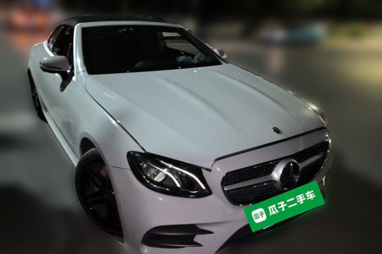 Used Mercedes-Benz E-Class 2018 E 200 4MATIC Convertible Coupe Front Right 45 Deg