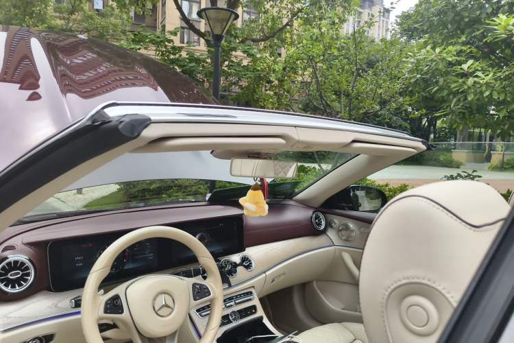 Used Mercedes-Benz E-Class 2018 E 200 Convertible Coupe First Edition Special Version Headliner