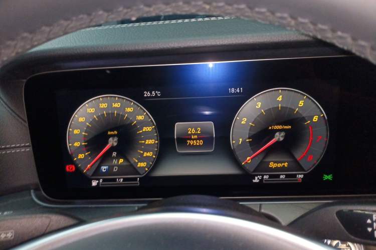 Used Mercedes-Benz E-Class 2018 E 200 Coupe Instrument Cluster