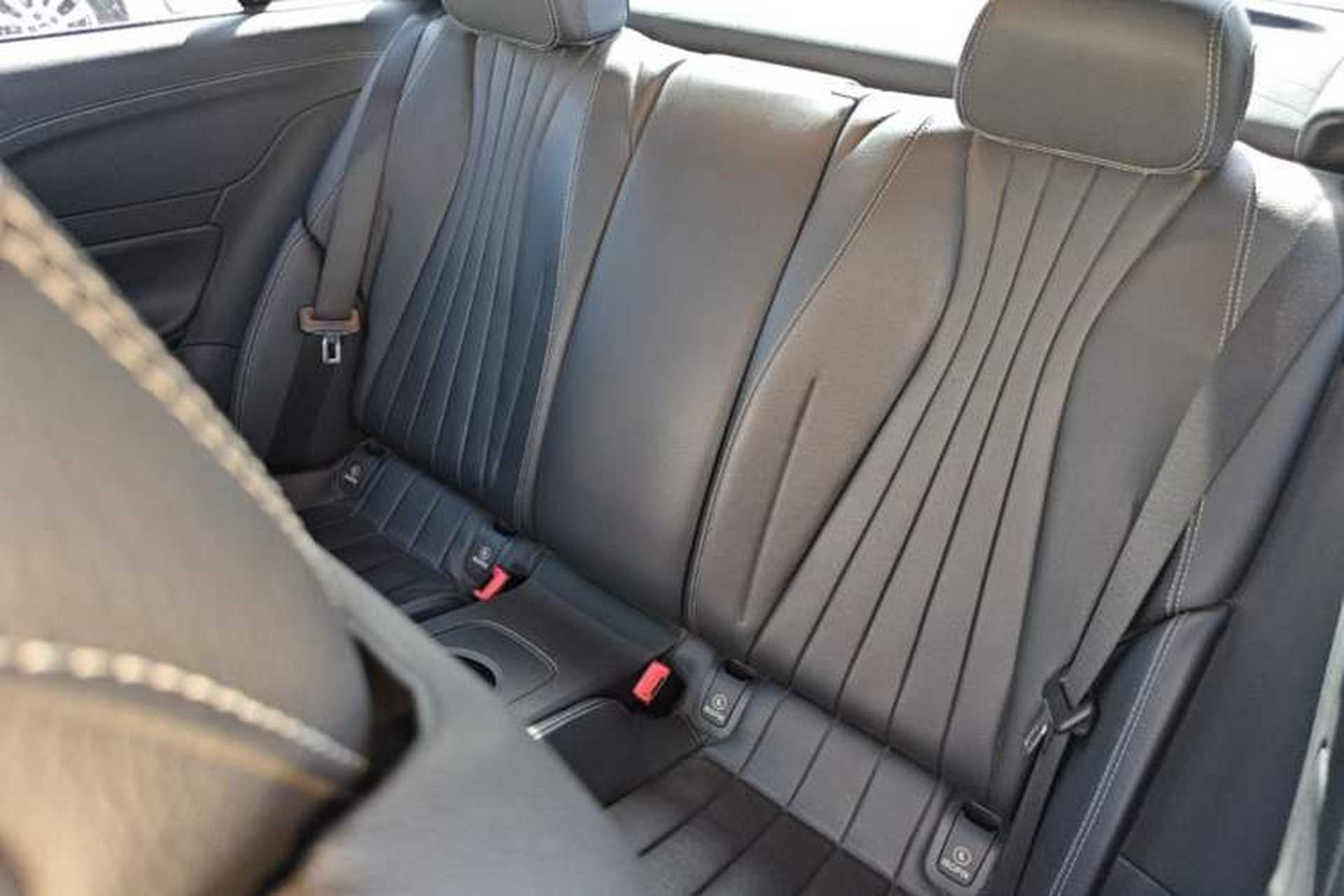 Used Mercedes-Benz E-Class 2018 E 200 Coupe Left Rear Seat
