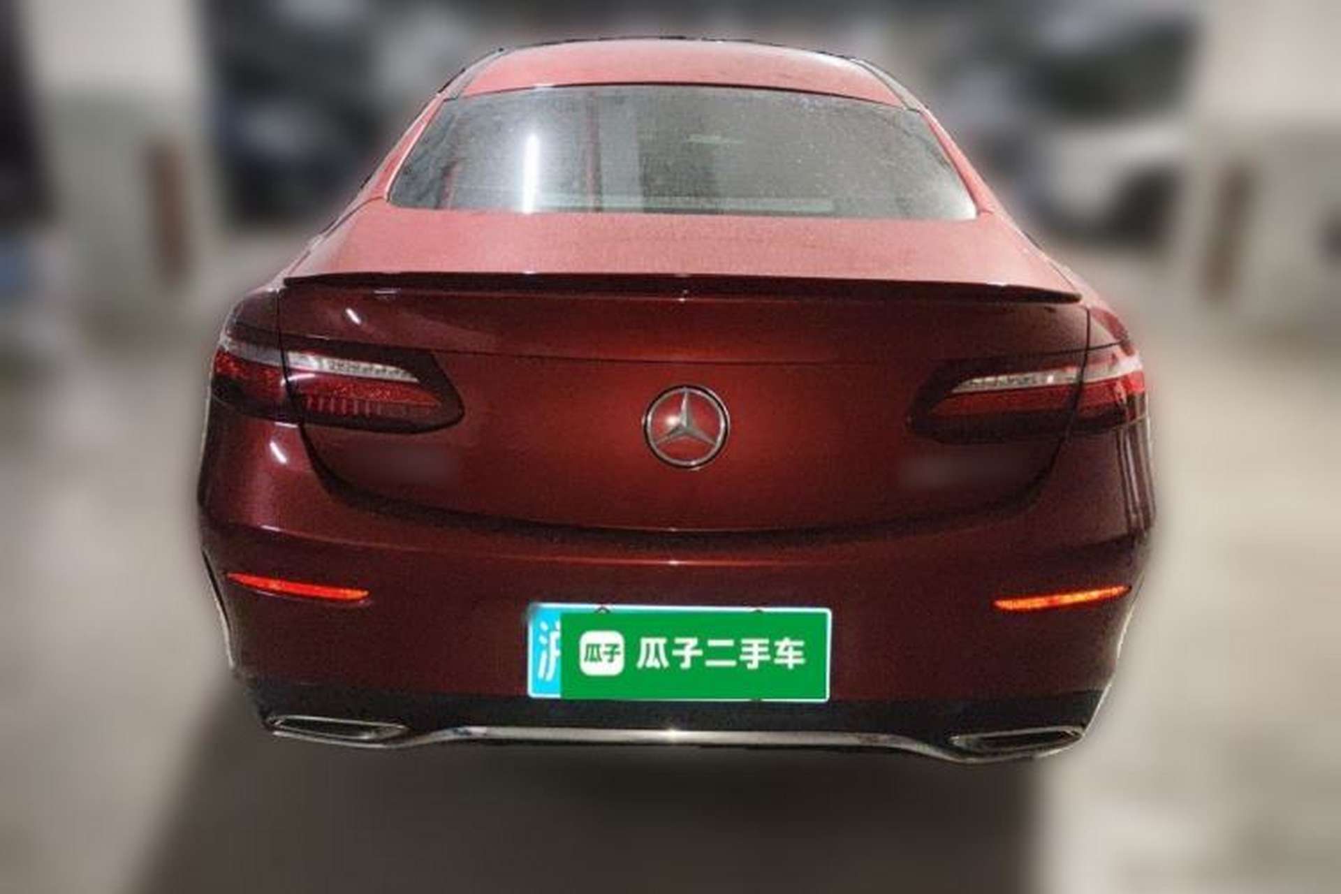 Used Mercedes-Benz E-Class 2018 E 300 Coupe Rear