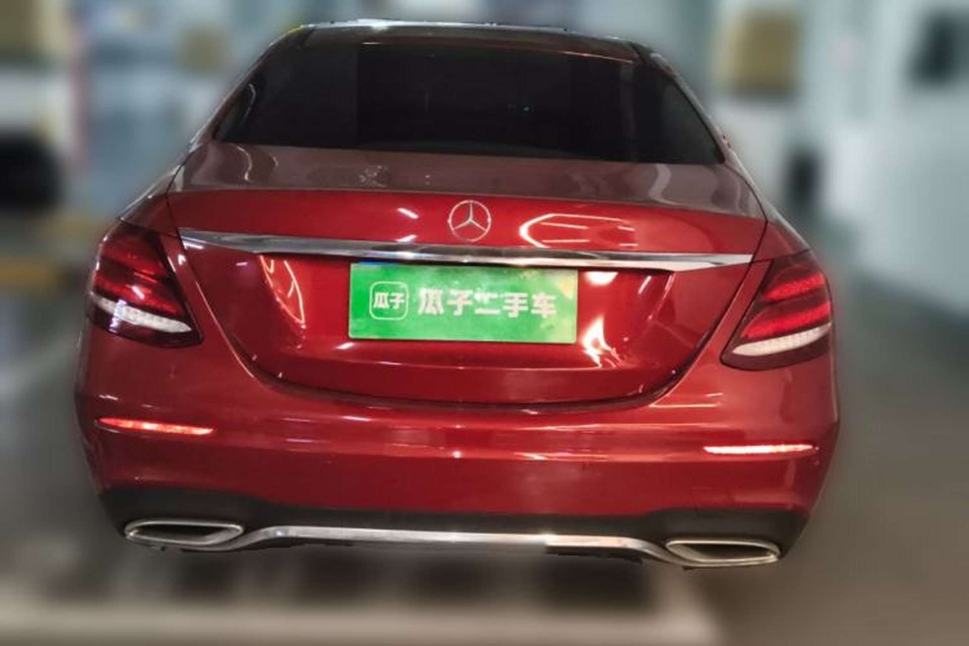 Used Mercedes-Benz E-Class 2018 Facelift E 200 L Sport Edition Rear