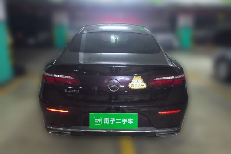 Used Mercedes-Benz E-Class 2018 E 200 Coupe Rear