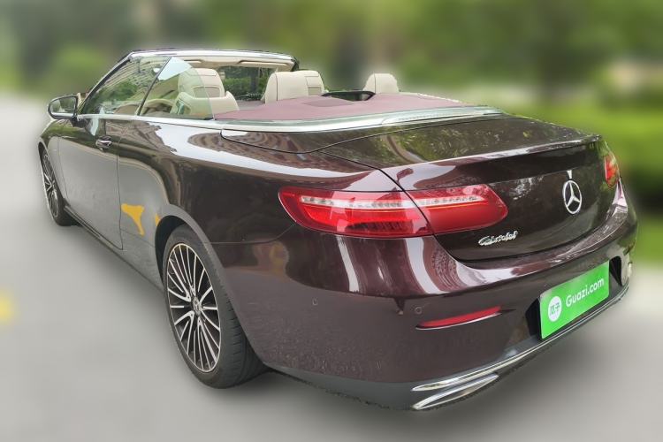 Used Mercedes-Benz E-Class 2018 E 200 Convertible Coupe First Edition Special Version Rear Left 45 Deg