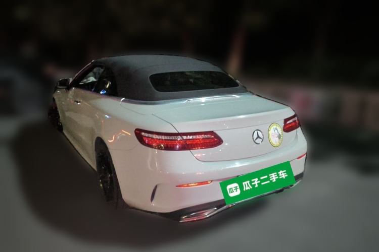 Used Mercedes-Benz E-Class 2018 E 200 4MATIC Convertible Coupe Rear Left 45 Deg