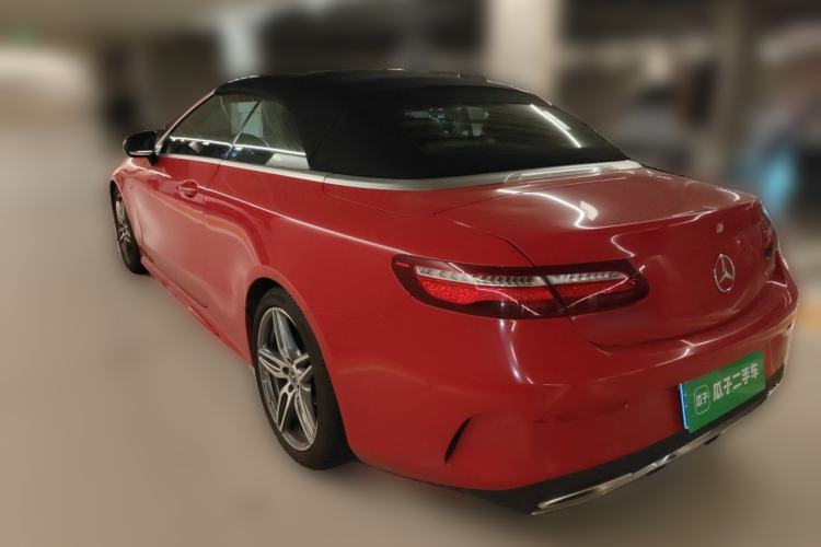 Used Mercedes-Benz E-Class 2018 E 200 Convertible Coupe Rear Left 45 Deg