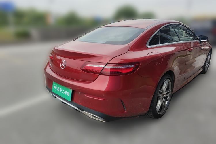Used Mercedes-Benz E-Class 2018 E 200 4MATIC Coupe Rear Right 45 Deg