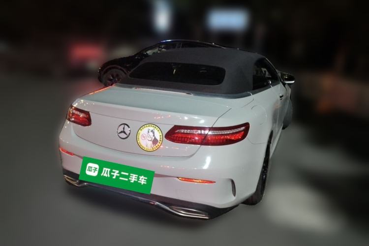 Used Mercedes-Benz E-Class 2018 E 200 4MATIC Convertible Coupe Rear Right 45 Deg