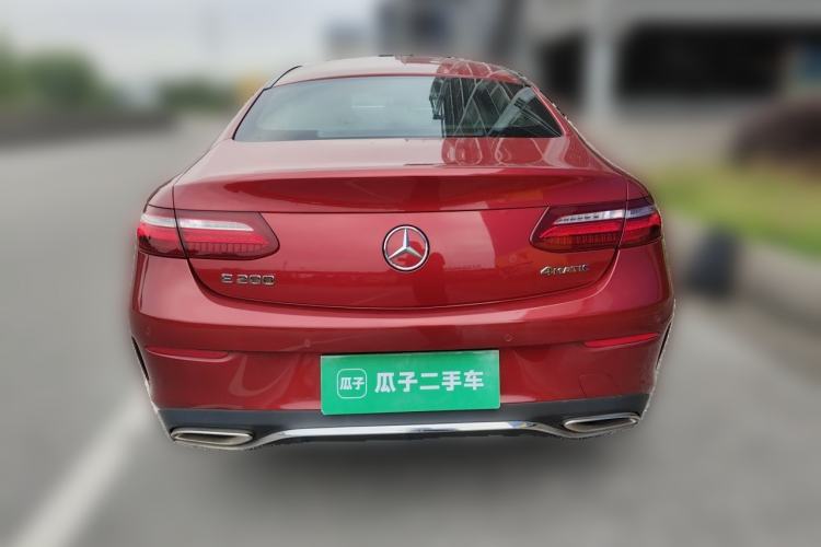 Used Mercedes-Benz E-Class 2018 E 200 4MATIC Coupe Rear