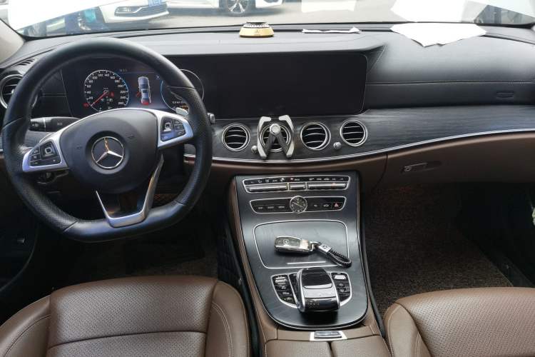 Used Mercedes-Benz E-Class 2018 E 300 L Sporty and Stylish Model Center Console