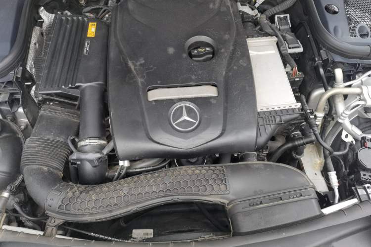 Used Mercedes-Benz E-Class 2018 E 300 L Sporty and Stylish Model Engine Bay