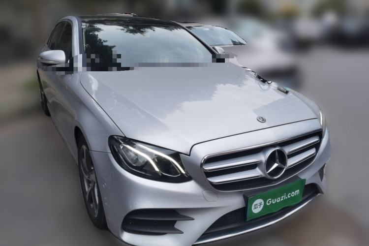 Used Mercedes-Benz E-Class 2018 E 300 L Sporty and Stylish Model Front Right 45 Deg