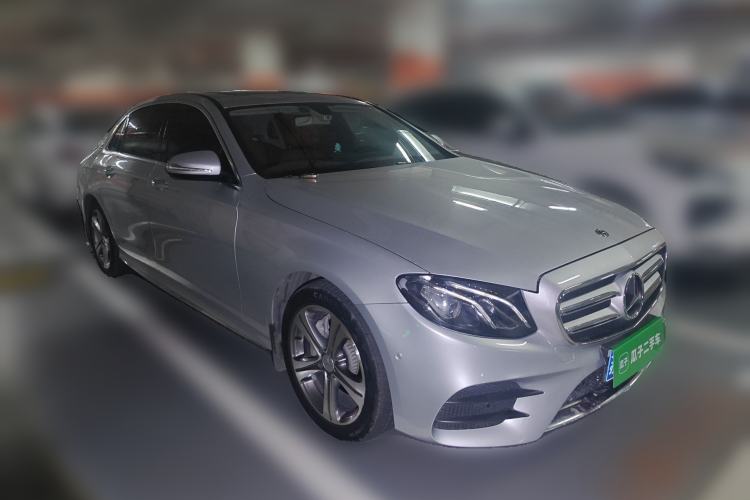 Used Mercedes-Benz E-Class 2018 E 200 L Sport Edition Front Right 45 Deg