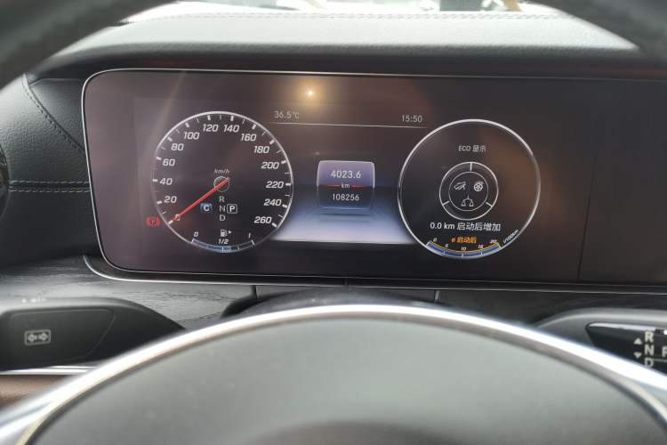 Used Mercedes-Benz E-Class 2018 E 300 L Sporty and Stylish Model Instrument Cluster