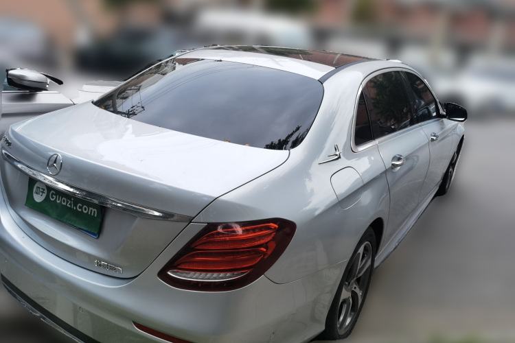 Used Mercedes-Benz E-Class 2018 E 300 L Sporty and Stylish Model Rear Right 45 Deg
