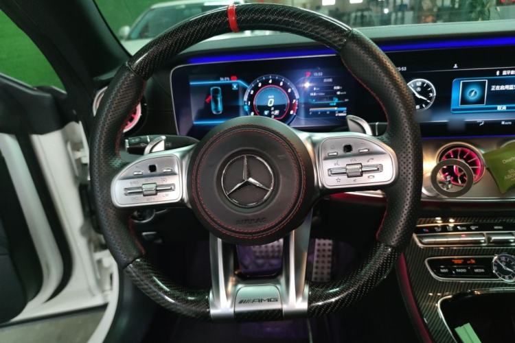 Used Mercedes-Benz E-Class 2018 E 200 4MATIC Coupe Steering Wheel