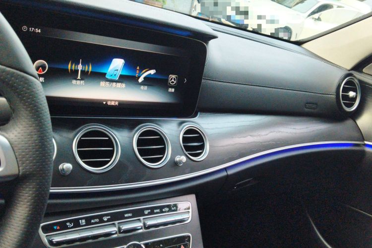 Used Mercedes-Benz E-Class 2018 E 300 L Sporty and Stylish Model Audio And AC Panel