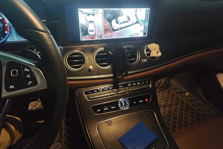 Used Mercedes-Benz E-Class 2018 Facelift E 200 L Sport Edition Audio And AC Panel