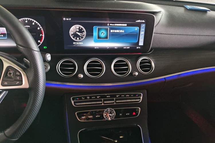 Used Mercedes-Benz E-Class 2018 Restyled E 300 L Sporty and Stylish Edition Audio And AC Panel