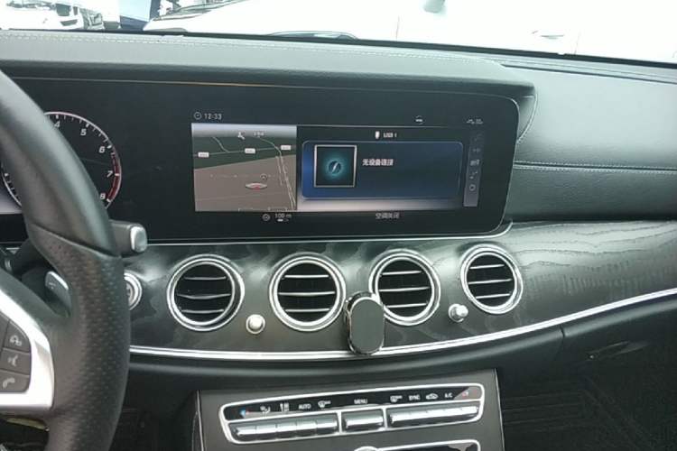 Used Mercedes-Benz E-Class 2018 Facelift E 200 L Sport Edition Audio And AC Panel