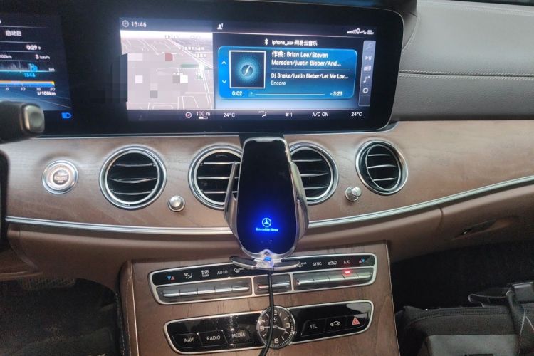 Used Mercedes-Benz E-Class 2018 E 300 L Luxury Model Audio And AC Panel