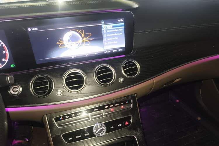Used Mercedes-Benz E-Class 2018 Restyled E 300 L Sporty and Stylish Edition Audio And AC Panel