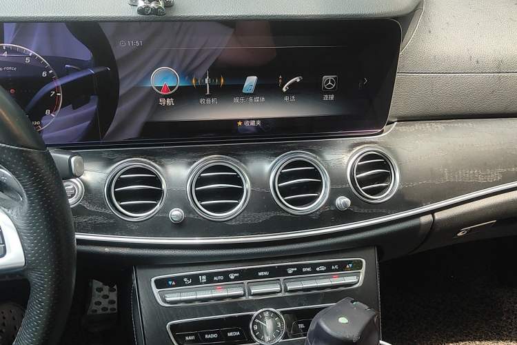Used Mercedes-Benz E-Class 2018 Restyled E 300 L Sporty and Stylish Edition Audio And AC Panel
