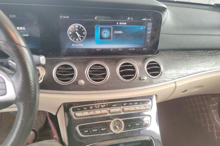 Used Mercedes-Benz E-Class 2018 Facelift E 200 L Sport Edition Audio And AC Panel