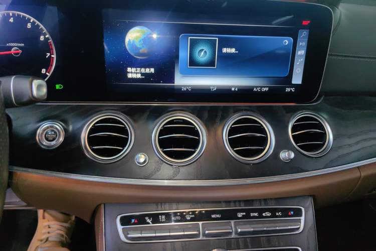 Used Mercedes-Benz E-Class 2018 E 200 L Sport Edition Audio And AC Panel