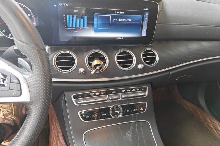 Used Mercedes-Benz E-Class 2018 E 200 L Sport Edition Audio And AC Panel